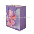 Glitter-coated Paper Gift Bags for Advertising, Sales Promotion